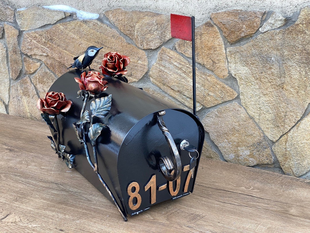 Post Box, Lock Box, Mail Box, Mailbox, Iron Gift, House Numbers, House