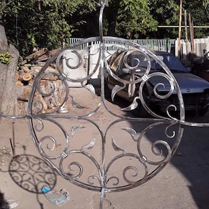 Window grate, window grille, rose, metal panel, grate, panel, balcony, terrace, fireplace, Christmas, anniversary, birthday, Mothers Day