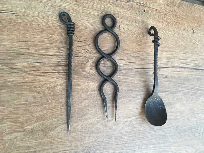 Viking cutlery midcentury kitchen medieval kitchen medieval flatware viking flatware medieval cutlery reenactment midcentury flatware