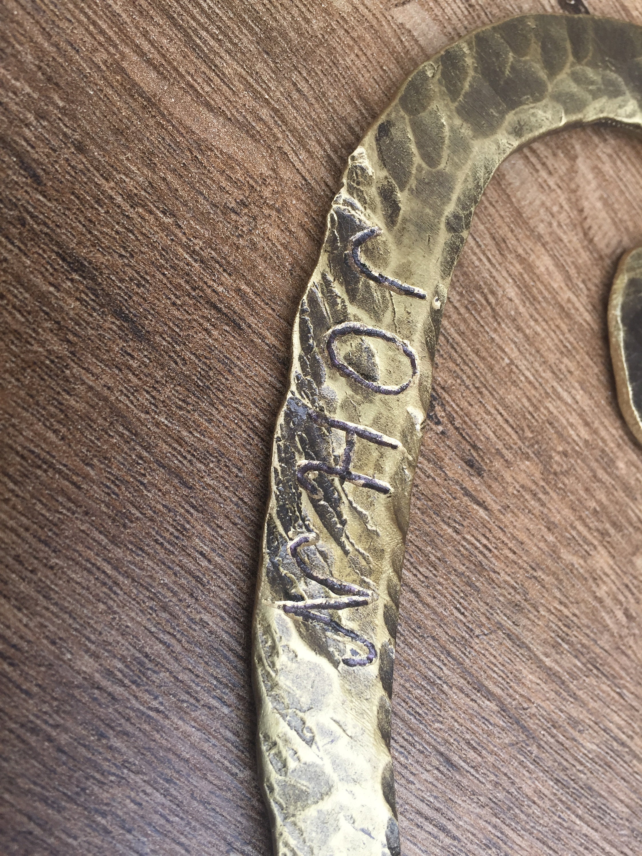 Personalized bronze gift 8th anniversary gift bronze Etsy