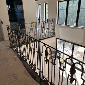 Stair railing, renovation, balcony, wedding, terrace, privacy screen, railing, handrail, birthday, Christmas, anniversary, iron gift, stairs