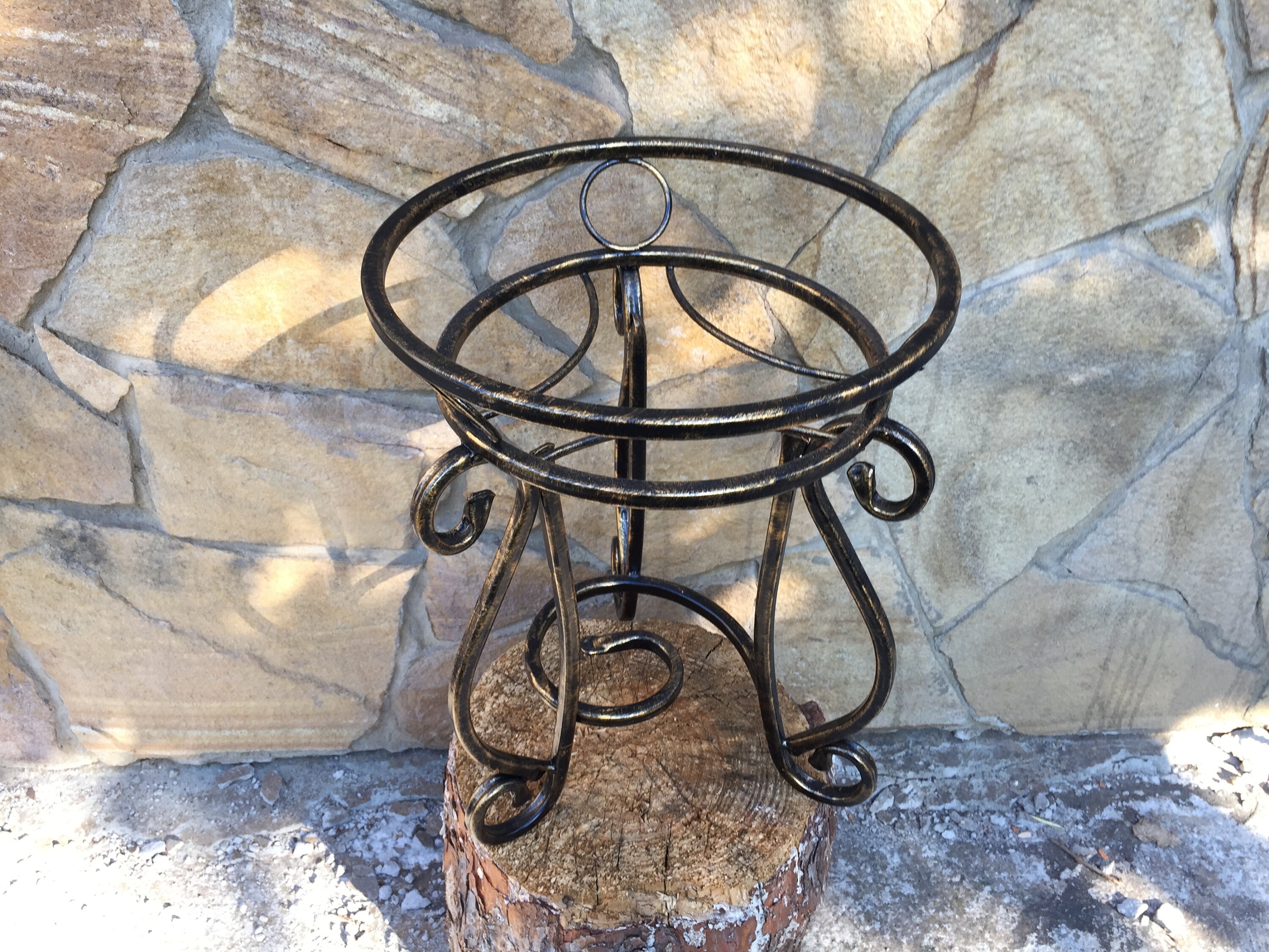 Plant stand outdoor plant stand 6th anniversary indoor Etsy