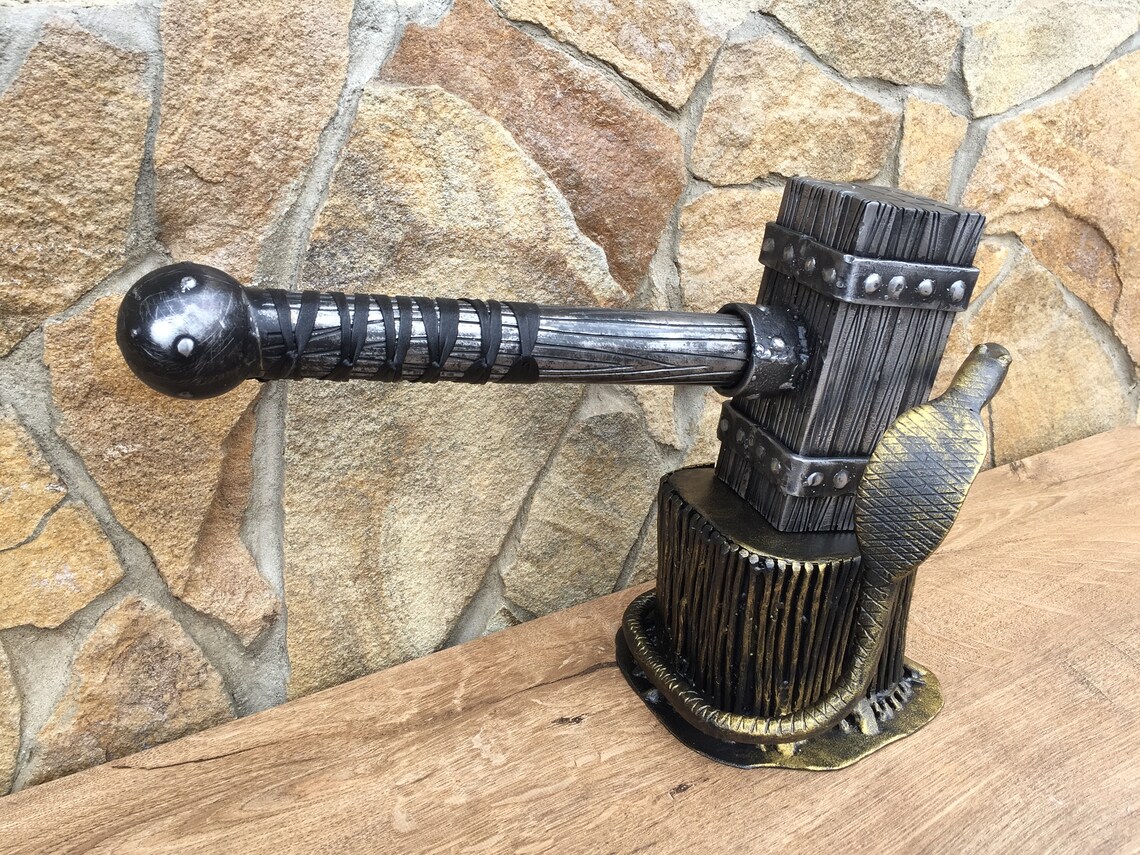 Hand crafted hammer Thor hammer viking hammer medieval Etsy