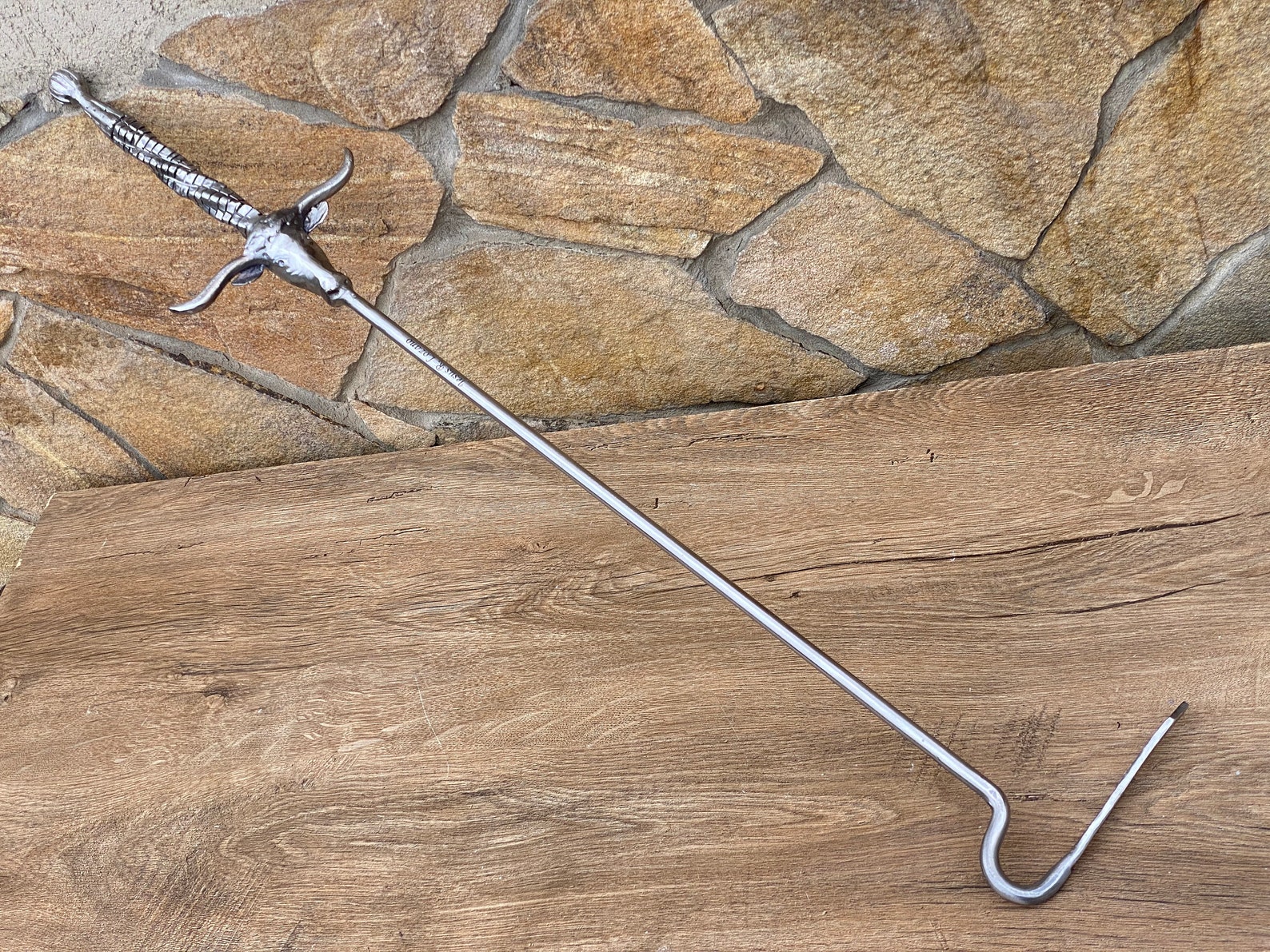 Personalized Fire Poker Stainless Steel Fire Poker Fire Etsy