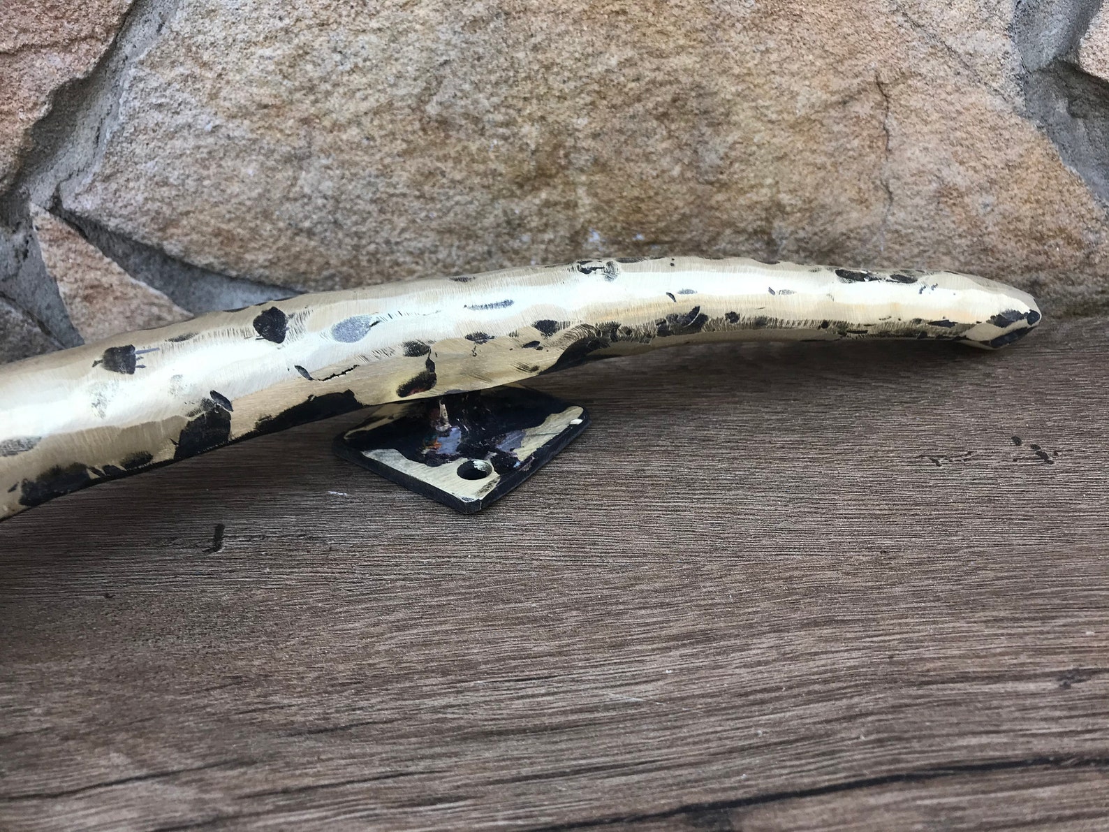 Bronze Door Pull French Doors Door Handle Bronze Gift Etsy