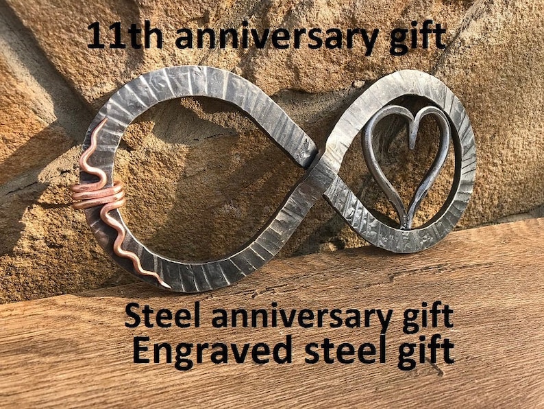 11th Anniversary Gift Steel Anniversary Gift Steel Etsy