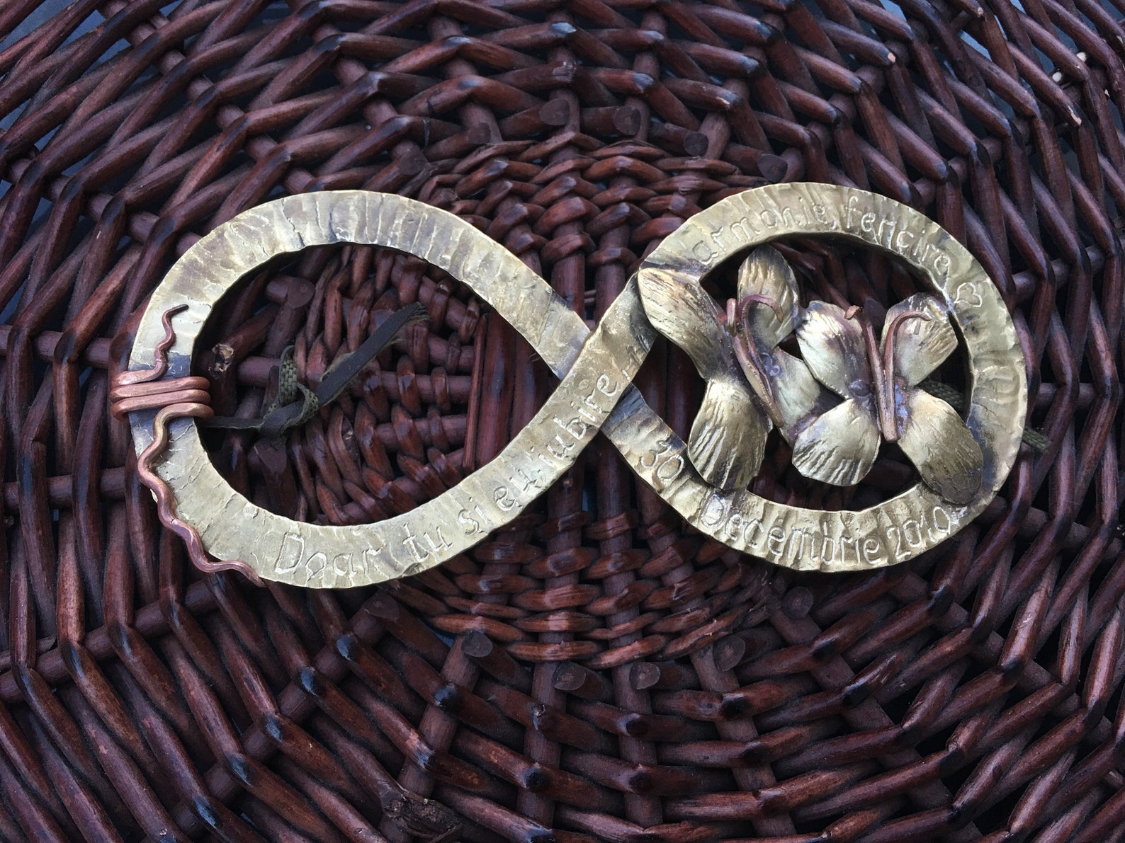 Bronze Infinity Sign Bronze Gift Bronze Gift for Her 19th Etsy