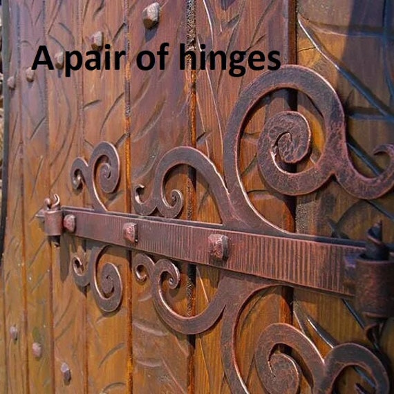 Decorative Hinge, Vintage Hinge, Rustic Hinges, Barn Hinges, Gate Hinges,  Strap Hinges, Door Decor, Antique Hinges,antique Door Hinges,hinge -   Canada