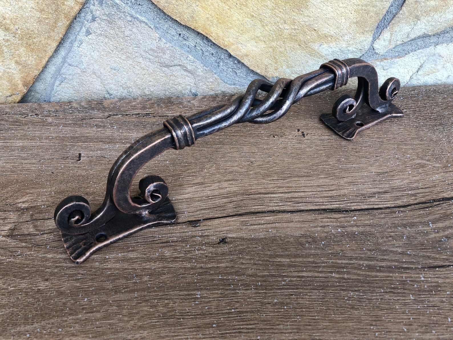 Дверная ручка из проволоки своими руками