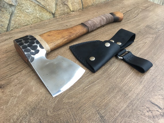 Viking Axe Leather Sheath Tomahawk Hatchet Gift For Men Etsy