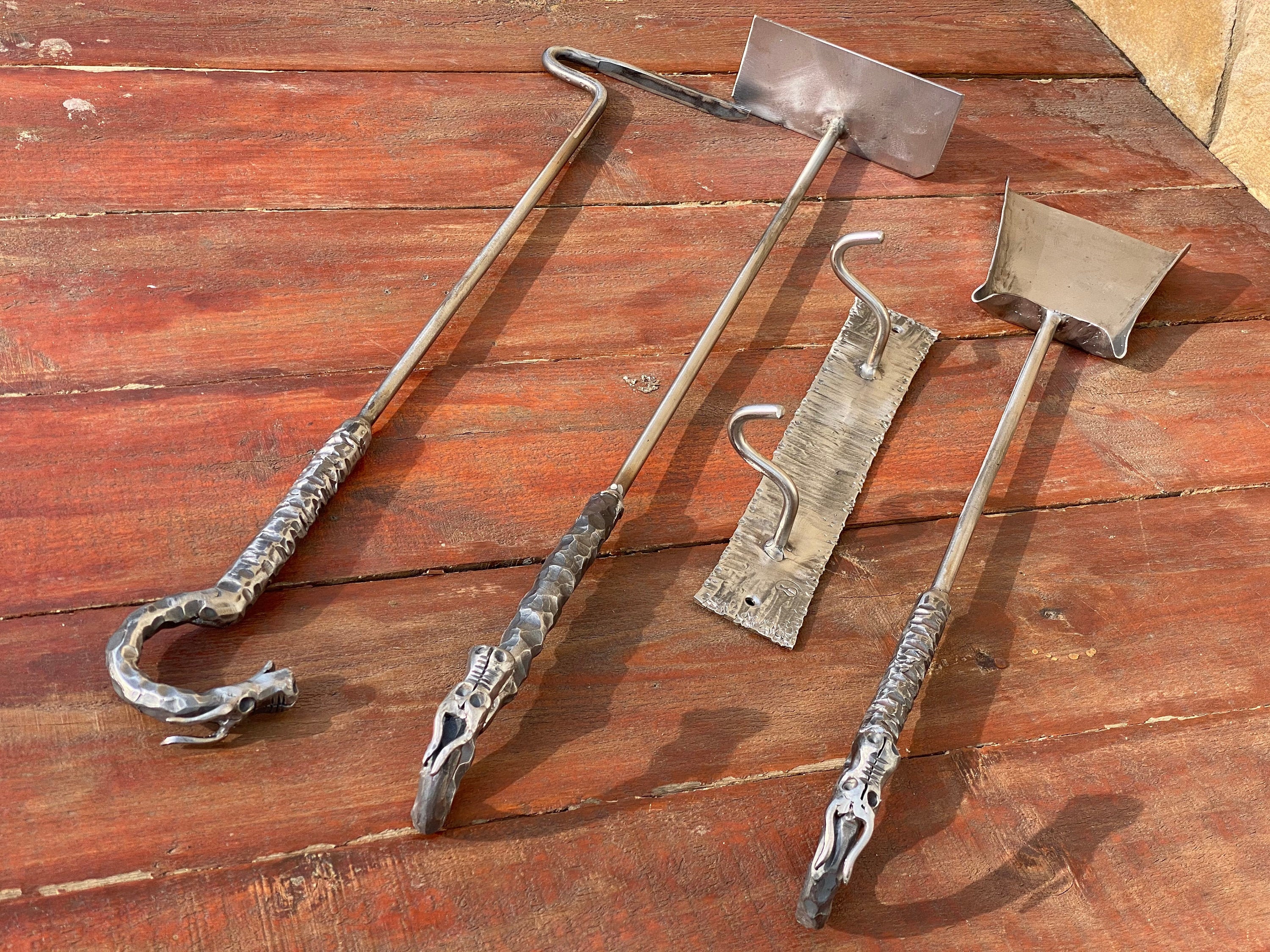 Ash Shovel Ash Remover Fire Poker Shovel Hook BBQ Etsy