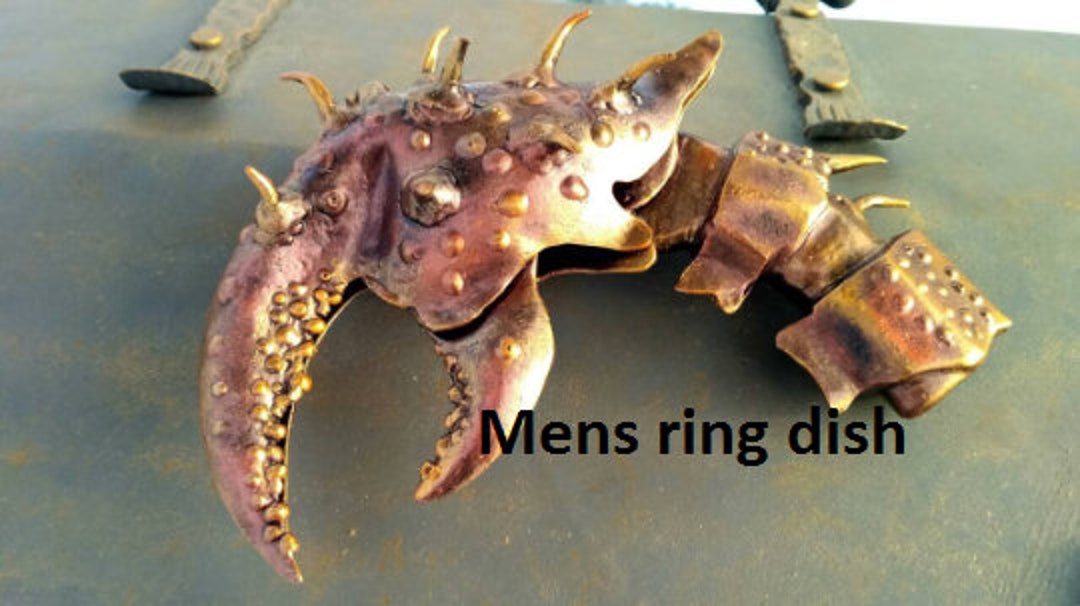 Mens Ring Dish, Mens Trinket Dish, Mens Ring Holder, Trinket Dish, Mens