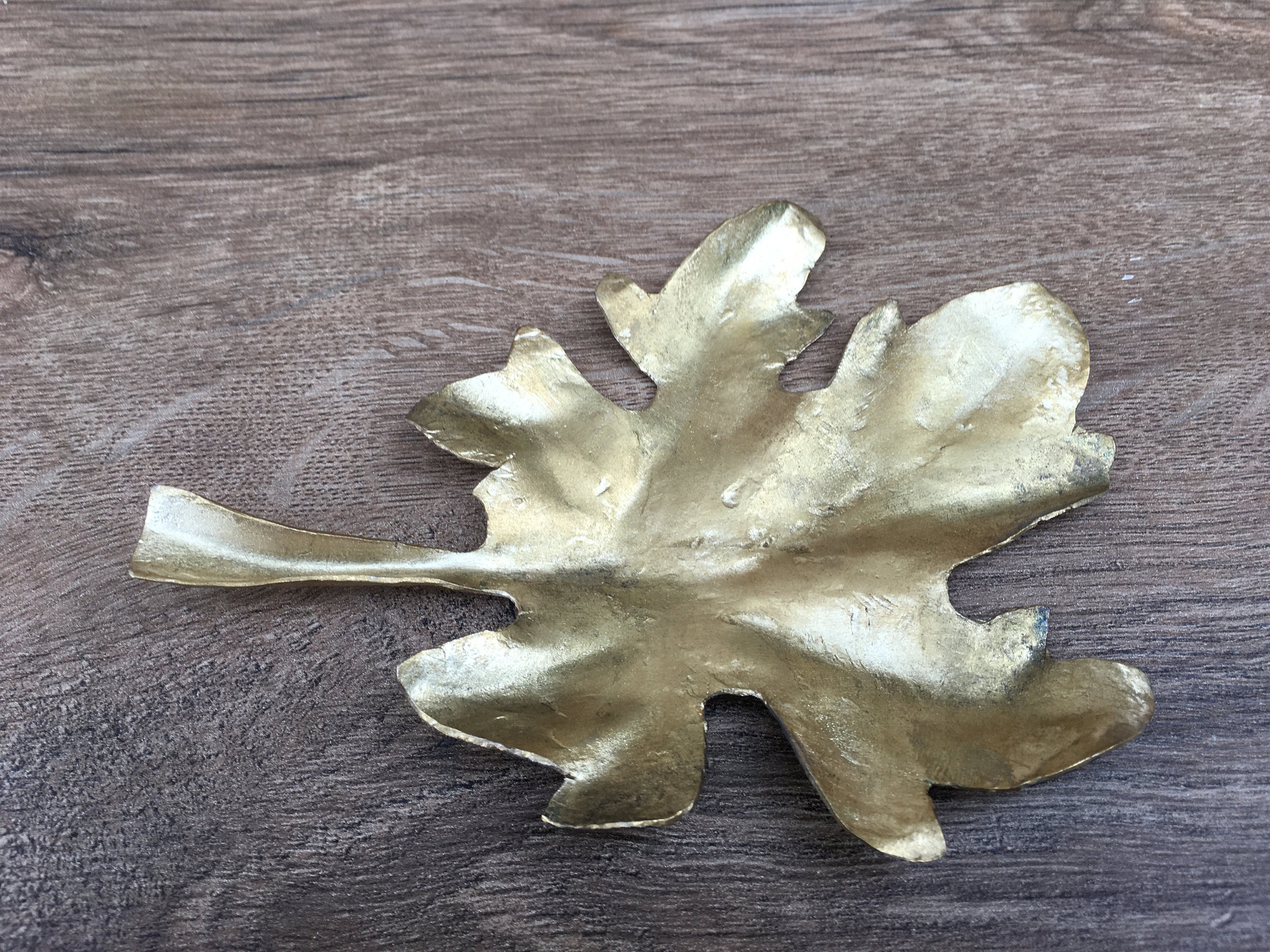 Engraved Bronze Leaf Bronze Anniversary Gift Bronze Gifts 8 Etsy UK