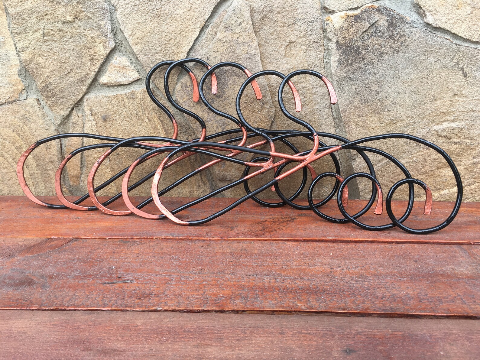 Set of 5 Hangers Metal Hangers for Clothes Clothes Etsy