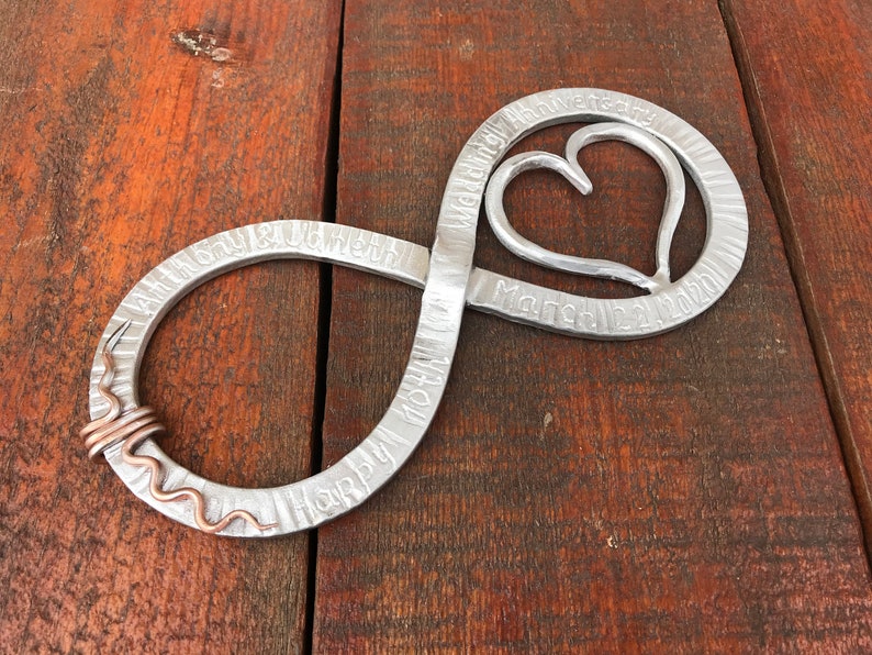 Tin Anniversary Gift Box Personalized Gift 10th Etsy