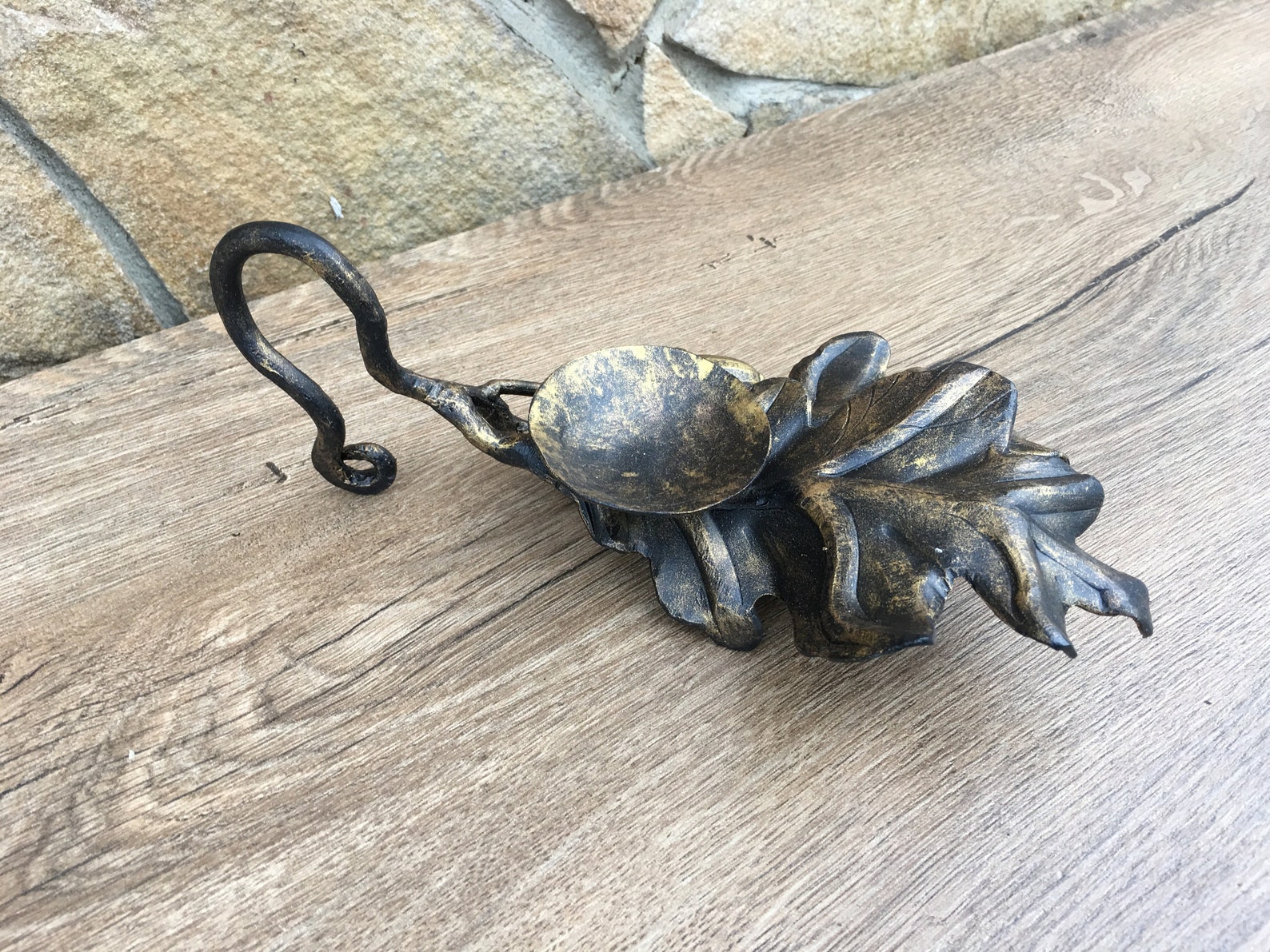 Hand Ring Dish Iron Anniversary Gift for Her Wrought Etsy