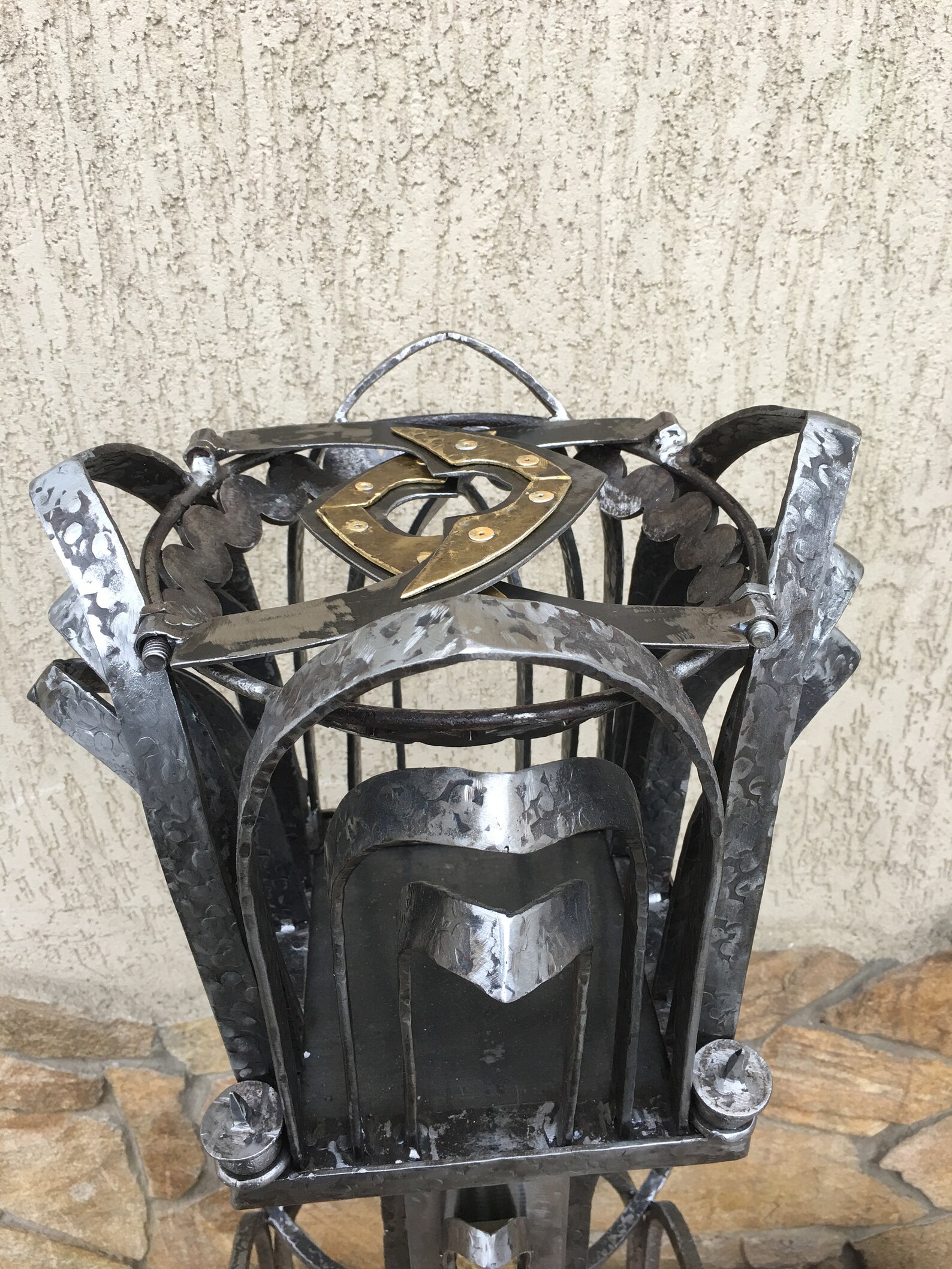 Ice Bucket Holder Brass Ice Bucket Champagne Gifts Iron Etsy