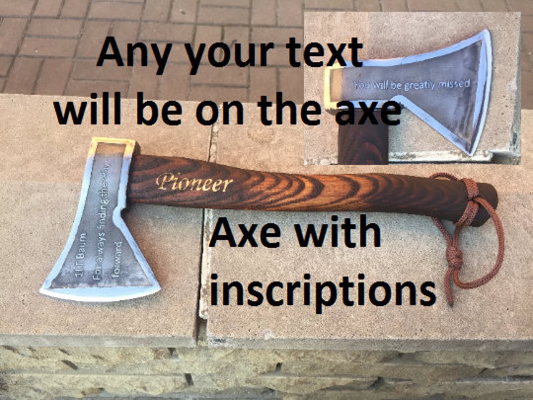 Engraved Axe Etched Axe Viking Axe Mens Gifts Leviathan - Etsy