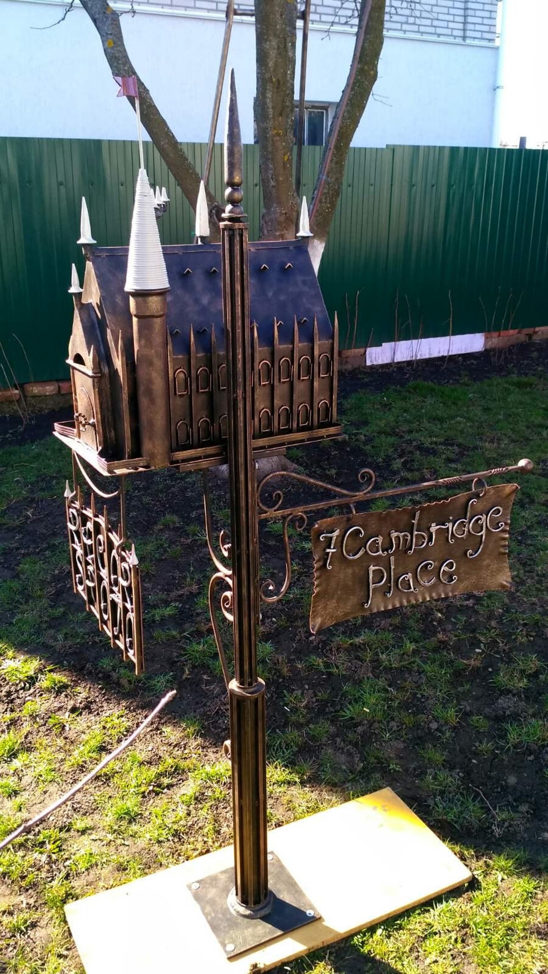 Mailbox, Castle Mailbox, Post Box, Garden Decor, Yard Decor, Wizardry