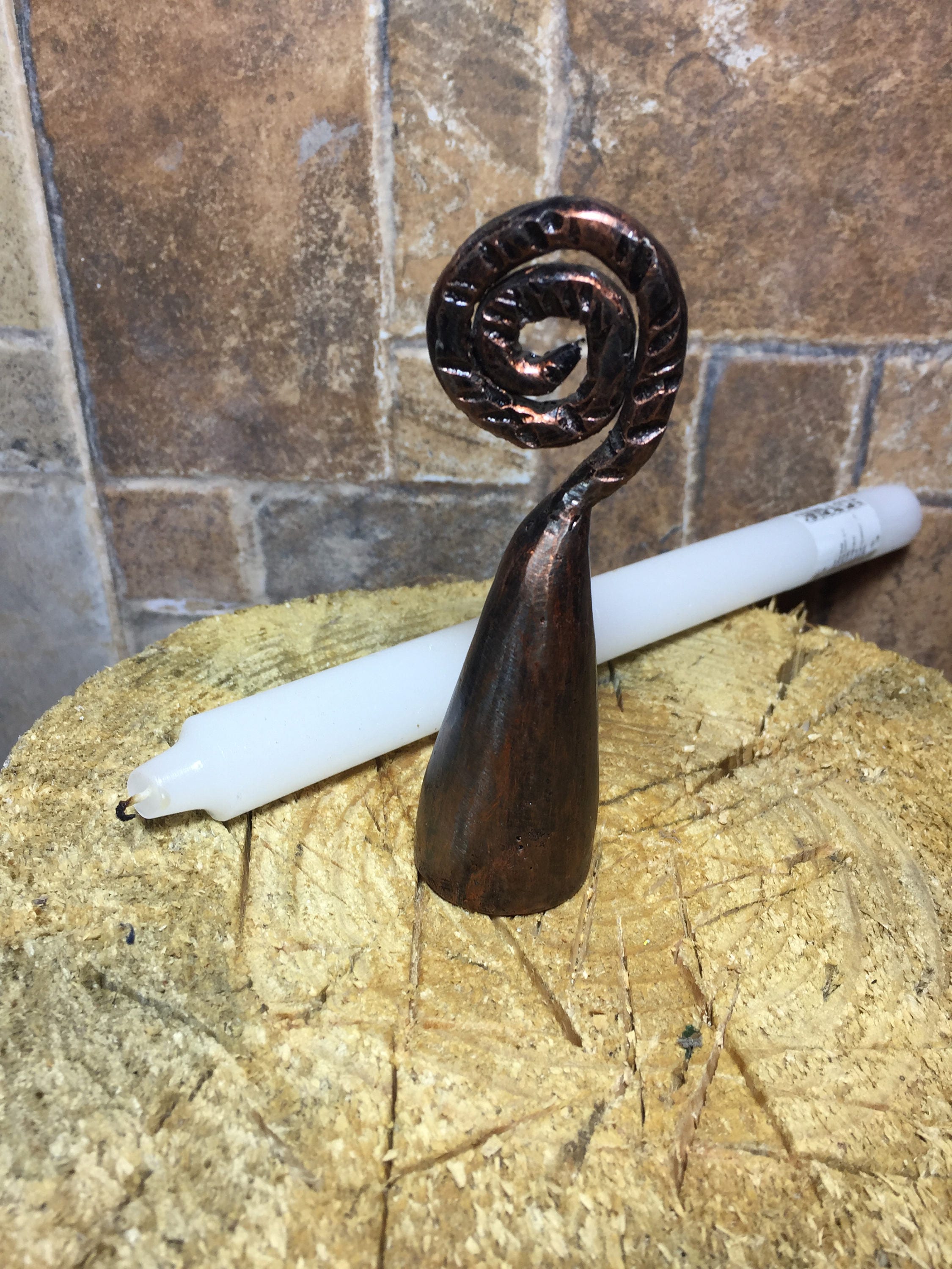 Candle snuffer hand candle snuffer candle accessory Etsy