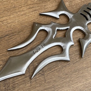 Lance scorpion, scorpion Kunai, scorpion, anniversaire, papa, kunai, héritage, cosplay, cadeau en fer, 6e anniversaire, cadeau pour homme, hache, Noël image 4