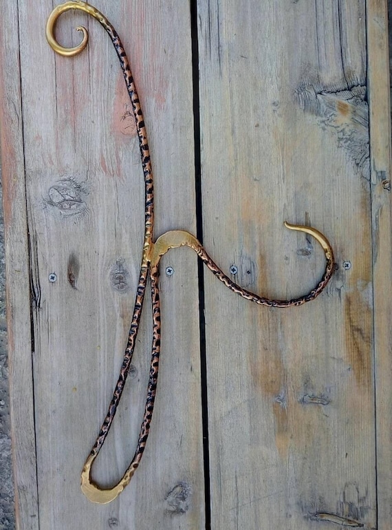 Iron Anniversary Gift for Her Wrought Iron Hangers Iron Gift Etsy