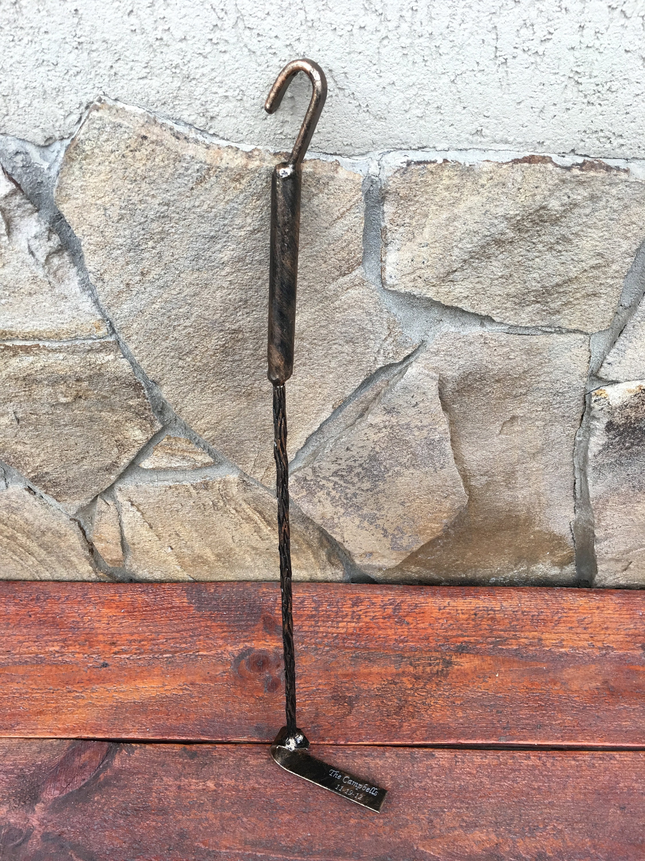 Fire poker hand fire poker fireplace fireside Etsy