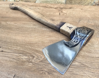 Viking axe, tomahawk, leviathan, stormbreaker, thors axe, hatchet, medieval, cosplay, viking, viking knife, viking sword,mens gift,iron gift