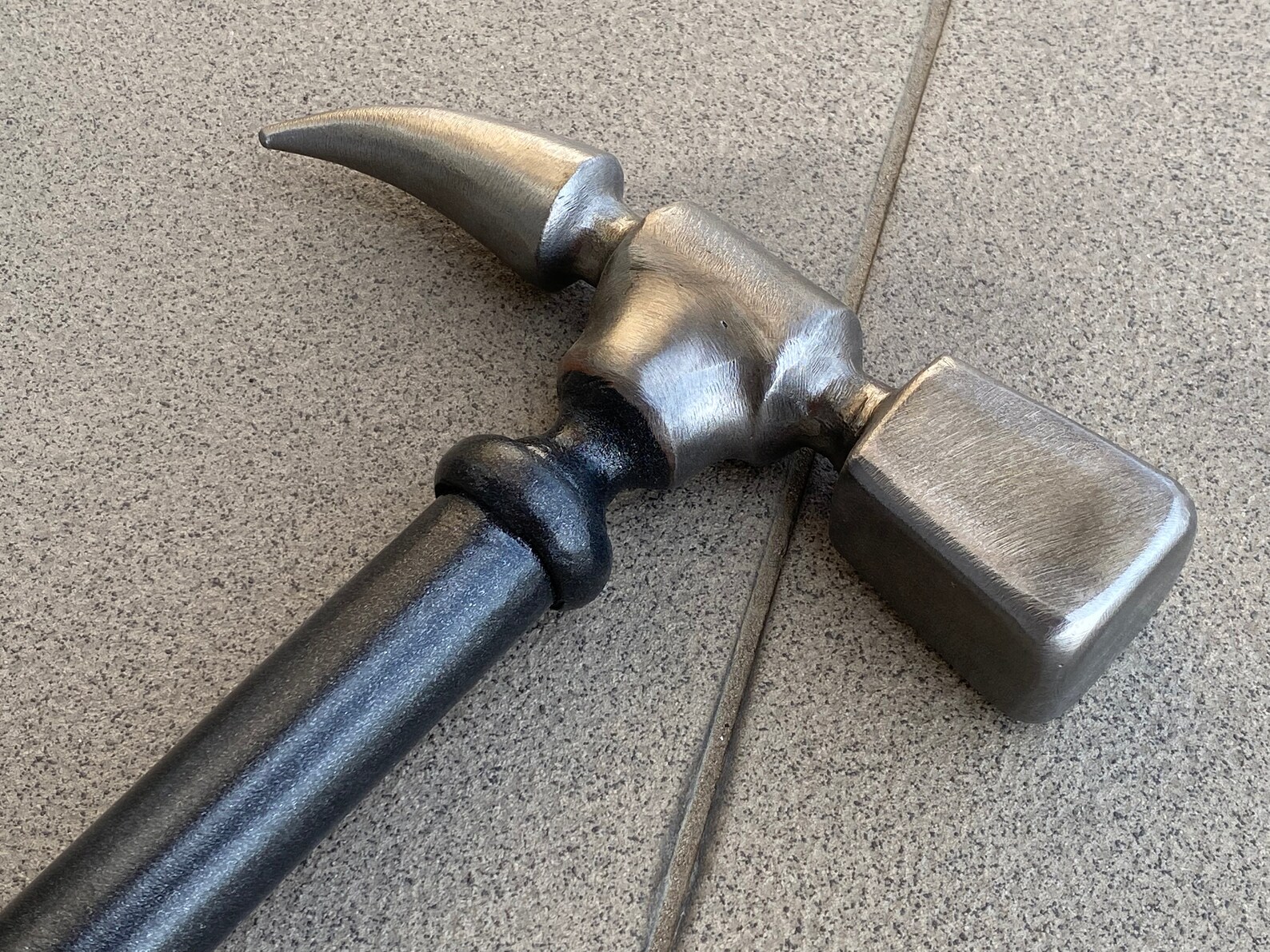 Walking Cane Hammer Walking Stick Cane Stick Steel Gift Etsy