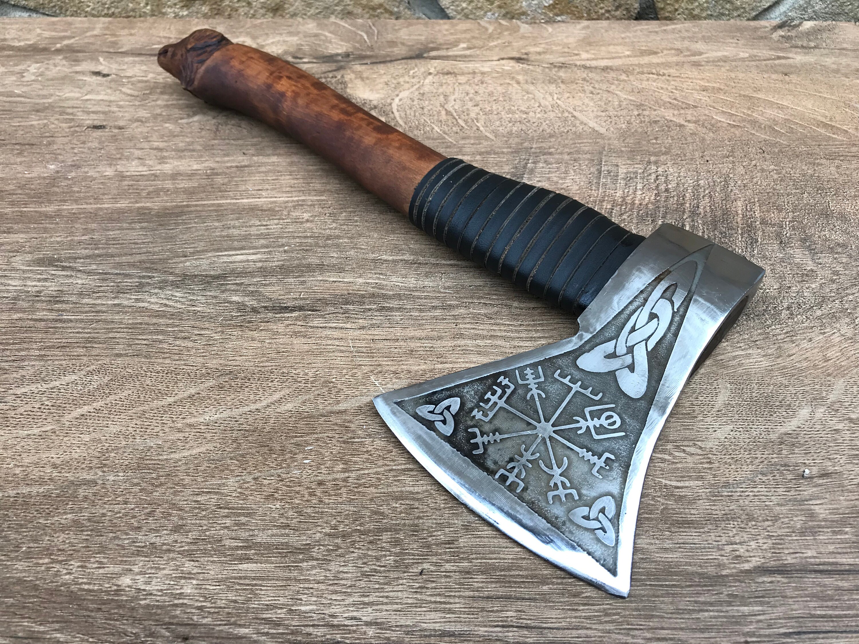 Pet carved axe viking axe axe pet lover gift mens gifts Etsy