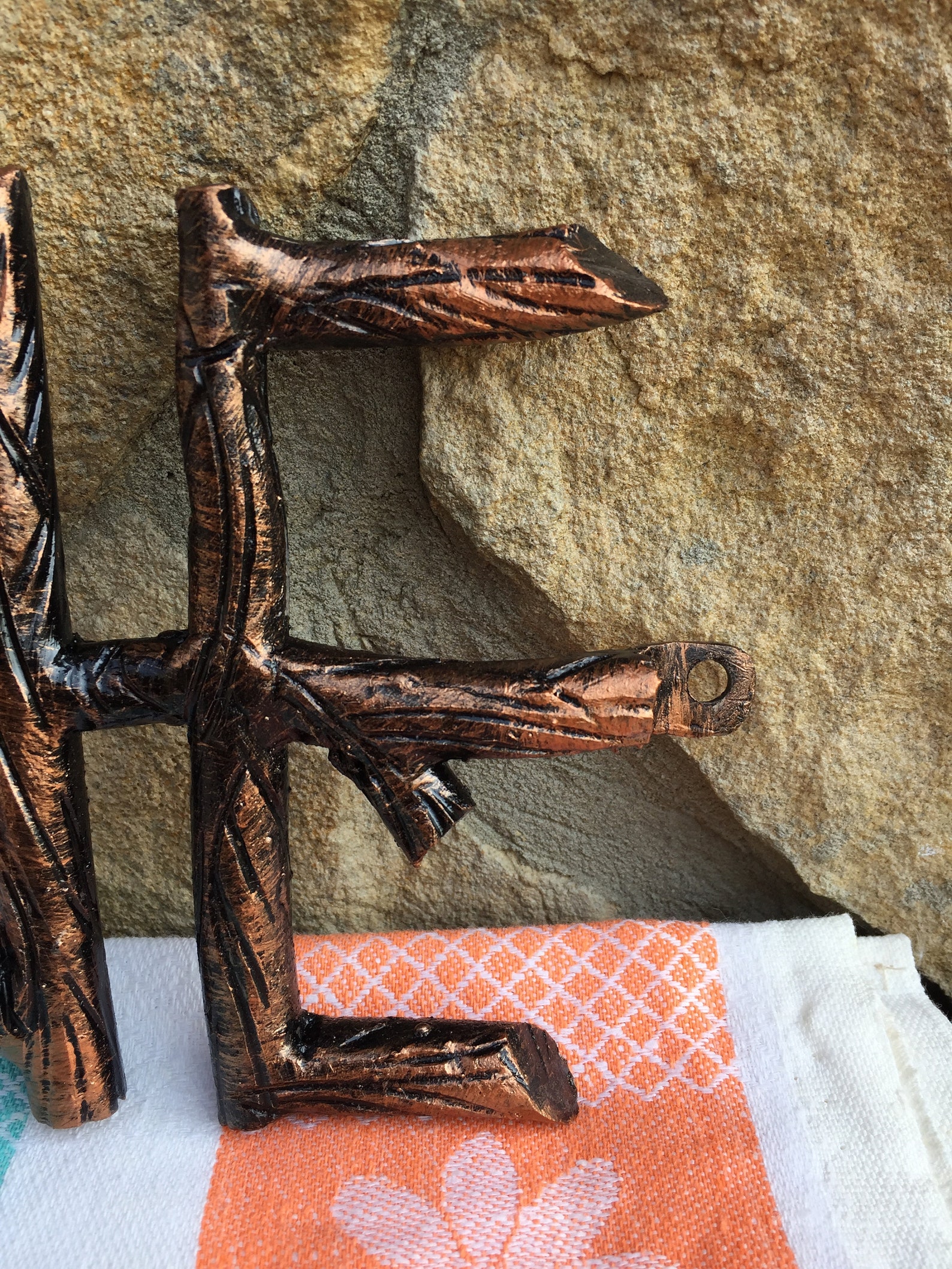 Iron Letters Hand Forged Letters Word Cutout Last Name - Etsy