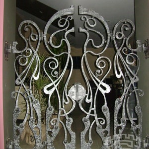 Balcony, terrace, wicket, gate, door, fence, yard, garden, privacy screen, railing, handrail, birthday, Christmas, anniversary, steel gift