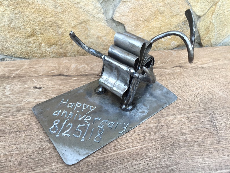 Steel Anniversary Gifts For Him 11th Anniversary Gift Steel Anniversary Gift for Him 11