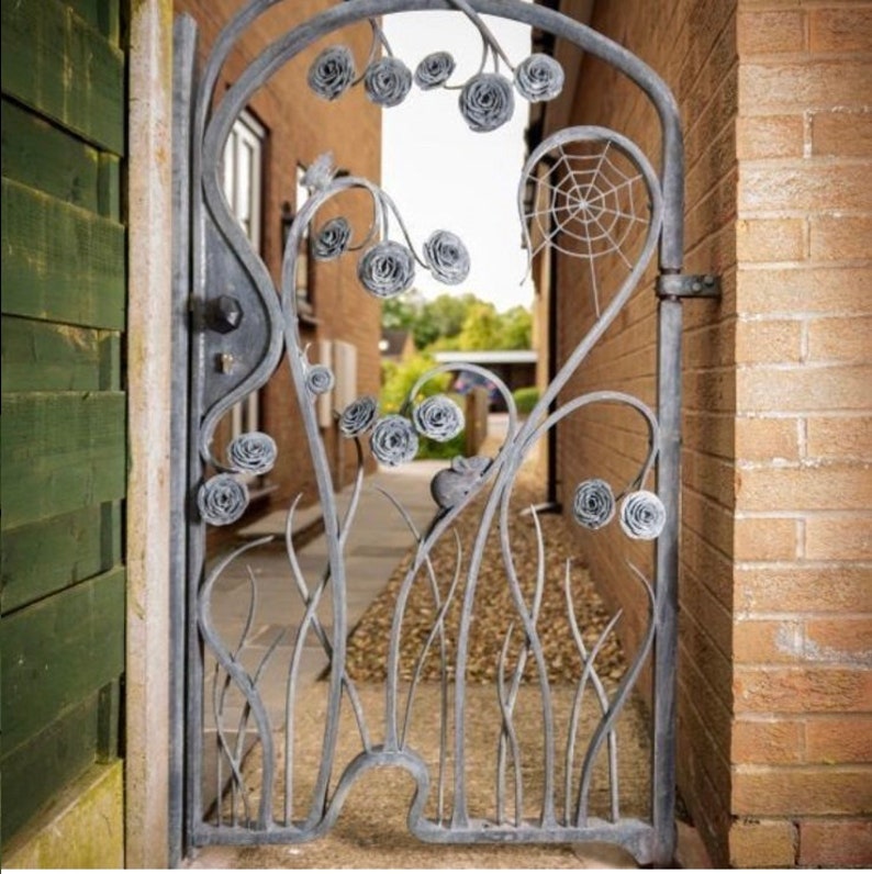 Garden Gate Gate Balcony Yard Christmas Pet Gate - Etsy
