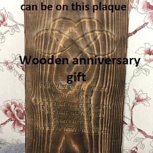 5th anniversary gift, wooden gift, wooden anniversary, engraved wooden gift, personalized wooden gift, 5th wedding gift, wooden gift for her