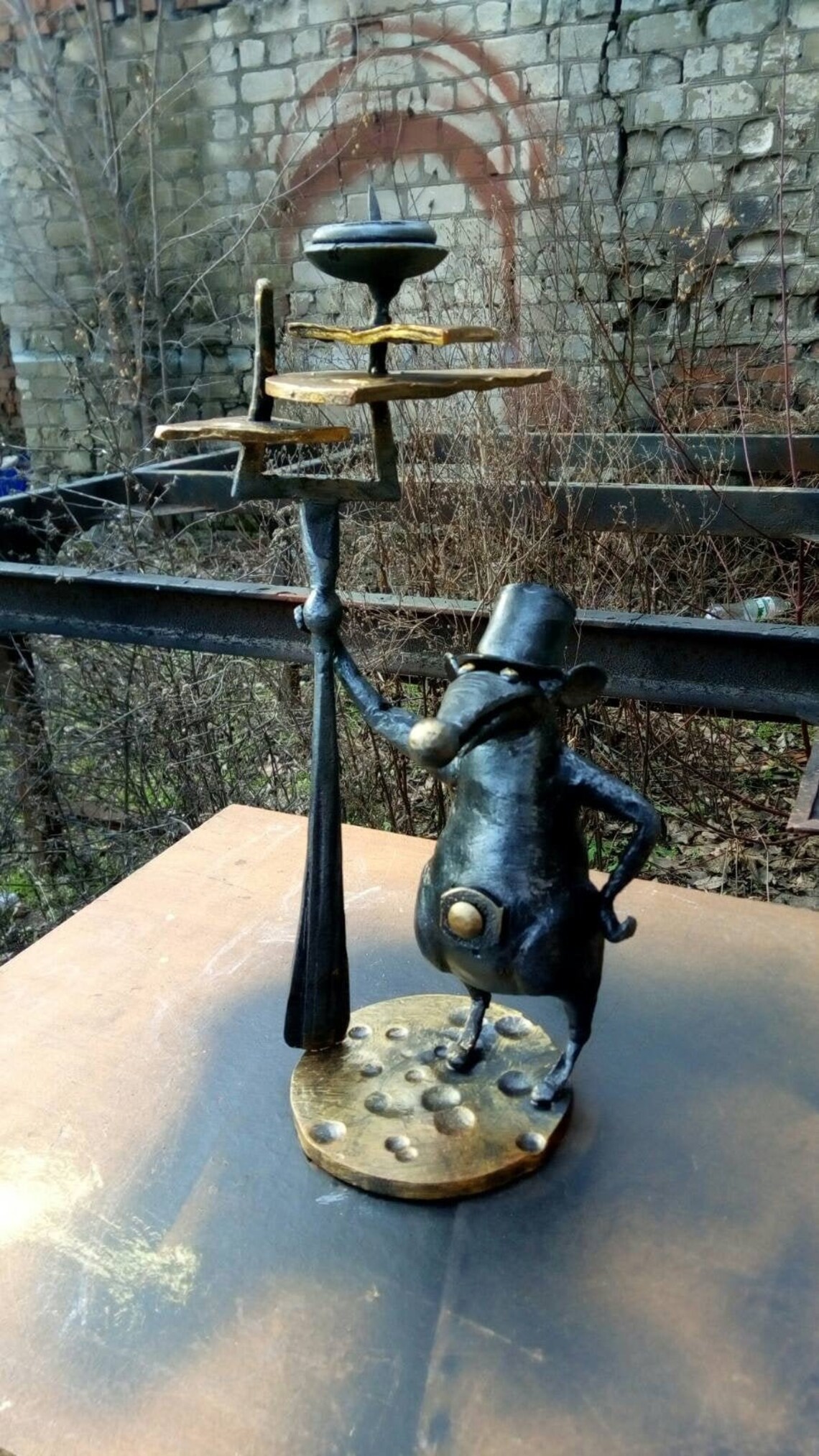 Year of Rat Candle Holder Year of the Rat 2020 Candlestick Etsy