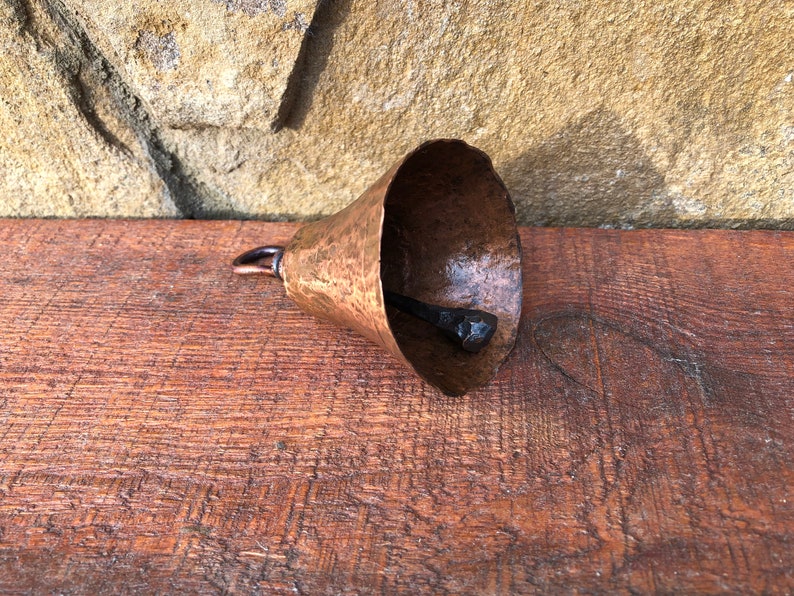 Copper Bell Handmade Copper Bell Hand Copper Bell Etsy Australia