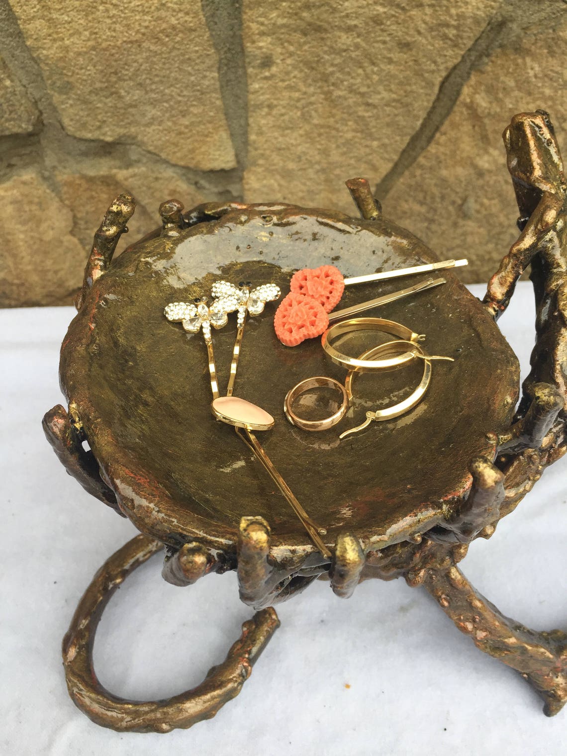 Hand ring dish ring dish iron gift for her iron Etsy