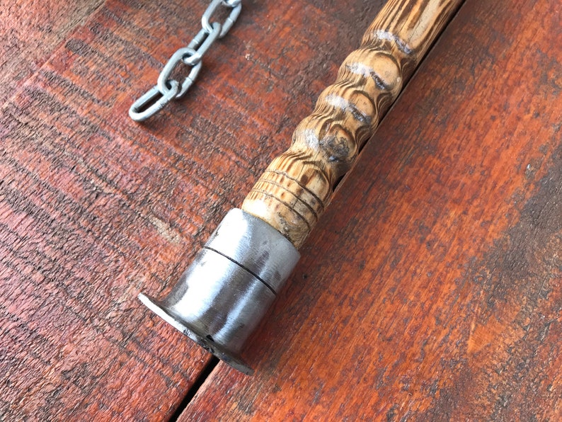 War mace viking mace hand crafted mace mace flail chain Etsy