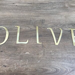 Bronze Letters, Cut Out Letters, Cut Out Names, 8th Anniversary, 8 Year ...