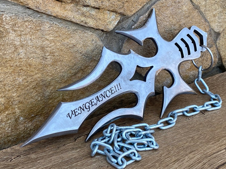 Lance scorpion, scorpion Kunai, scorpion, anniversaire, papa, kunai, héritage, cosplay, cadeau en fer, 6e anniversaire, cadeau pour homme, hache, Noël image 3