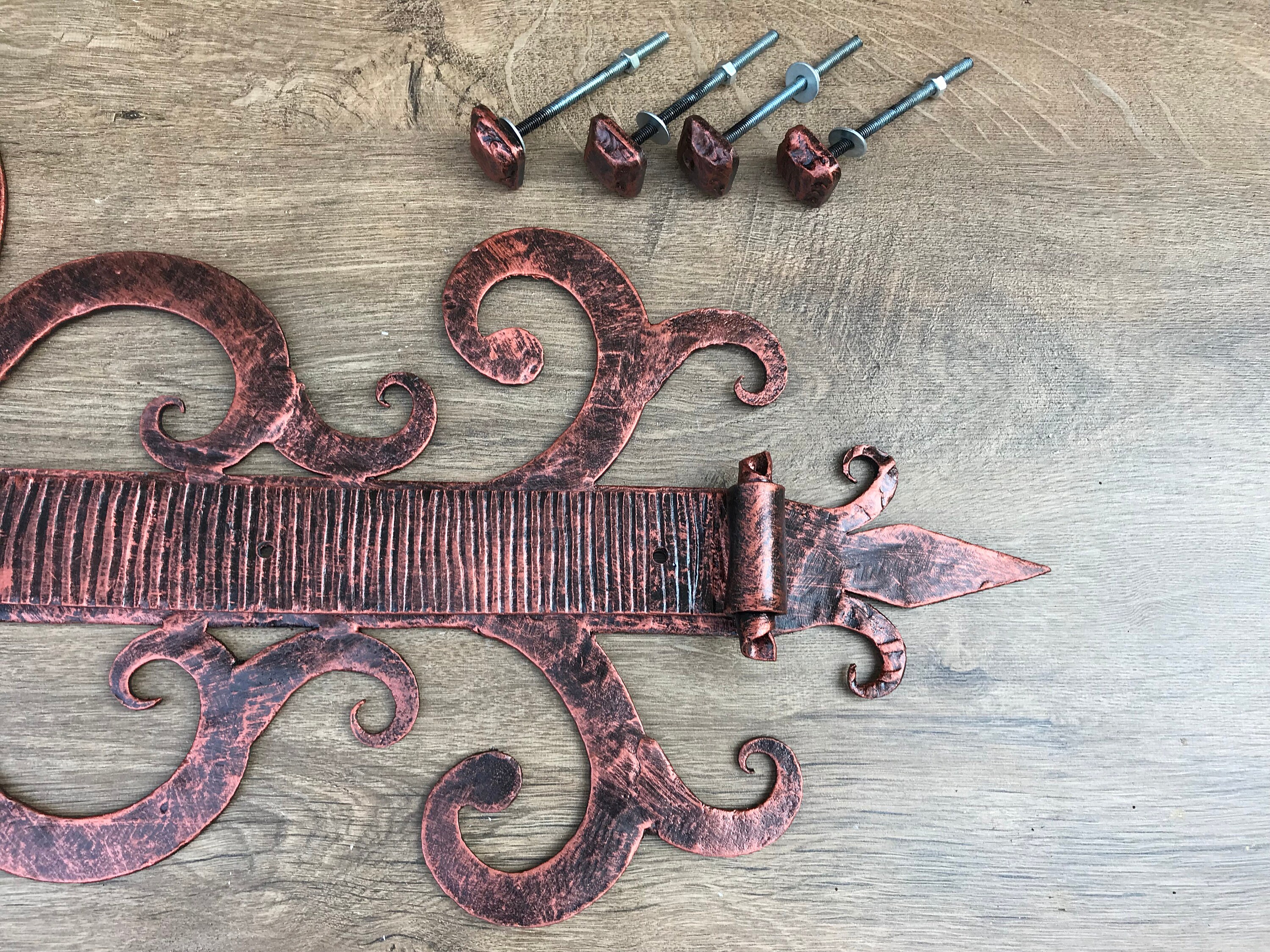 Decorative hinge vintage hinge rustic hinges barn hinges | Etsy