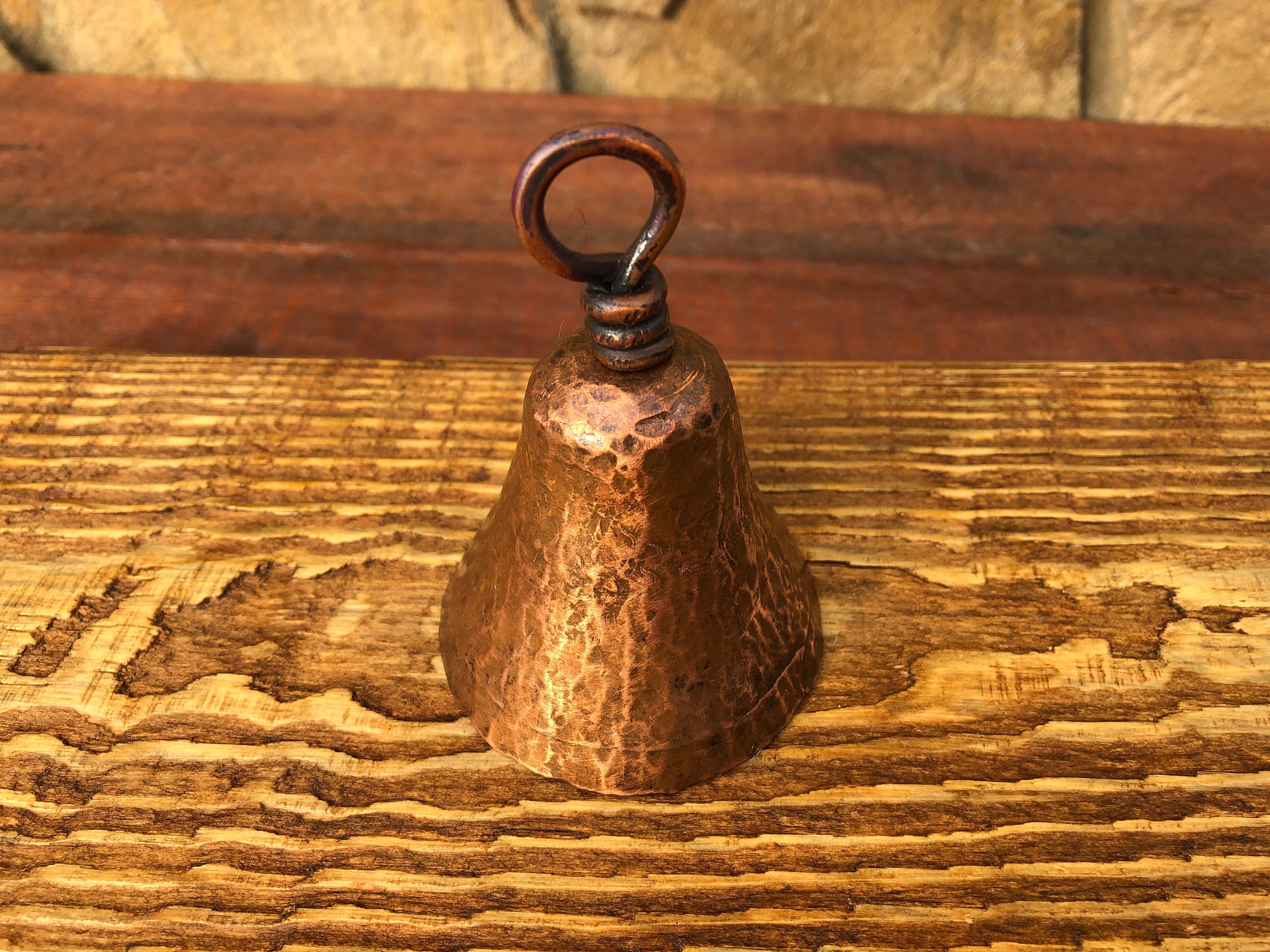 Copper Bell Handmade Copper Bell Hand Copper Bell Etsy Australia
