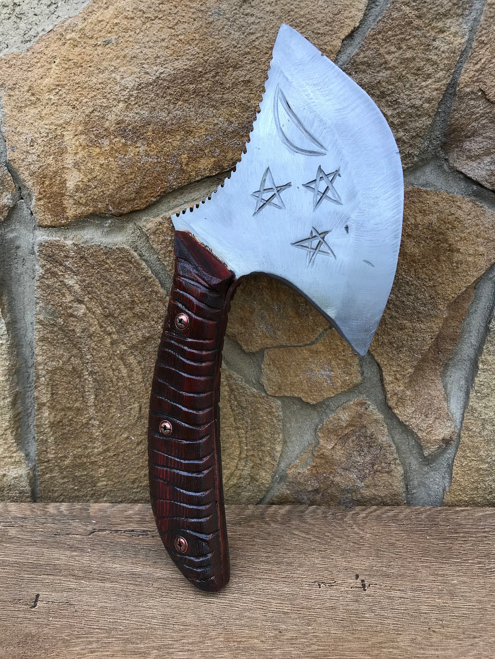 Kitchen Axe Kitchen Knife Meat Cleaver Butchers Knife Etsy