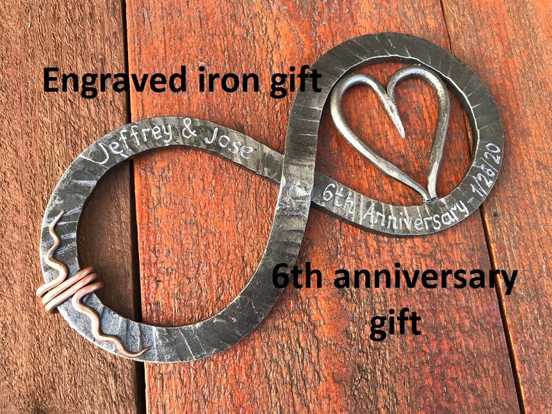 6th Anniversary Gift Iron Anniversary Gift Iron Anniversary Etsy