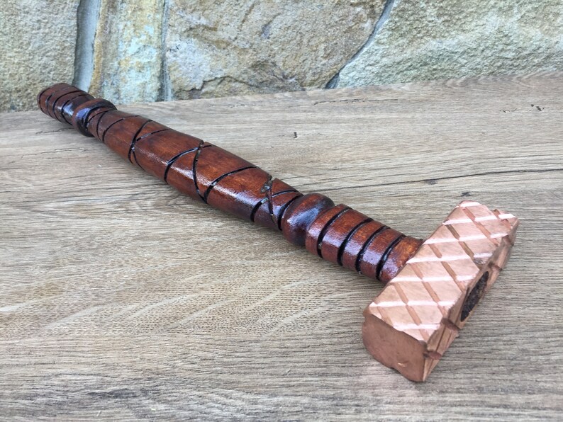 Copper hammer 7th anniversary gift for him copper gift for Etsy