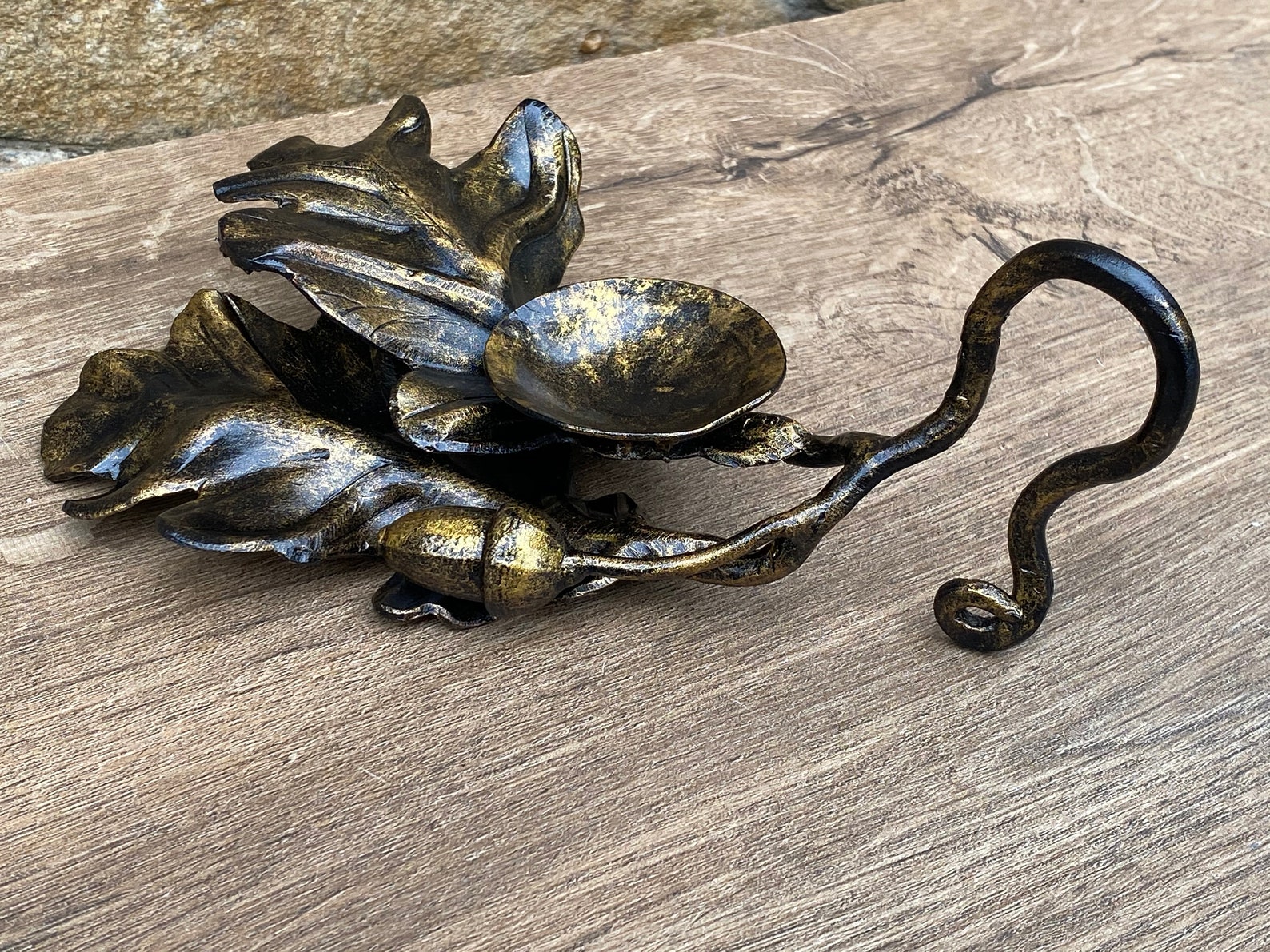 Hand Ring Dish Iron Anniversary Gift for Her Wrought Etsy