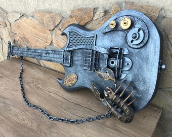 スチームパンクエレキギター 個性派ギター！スチームパンクなギターたち : Ken's Guitar Labo