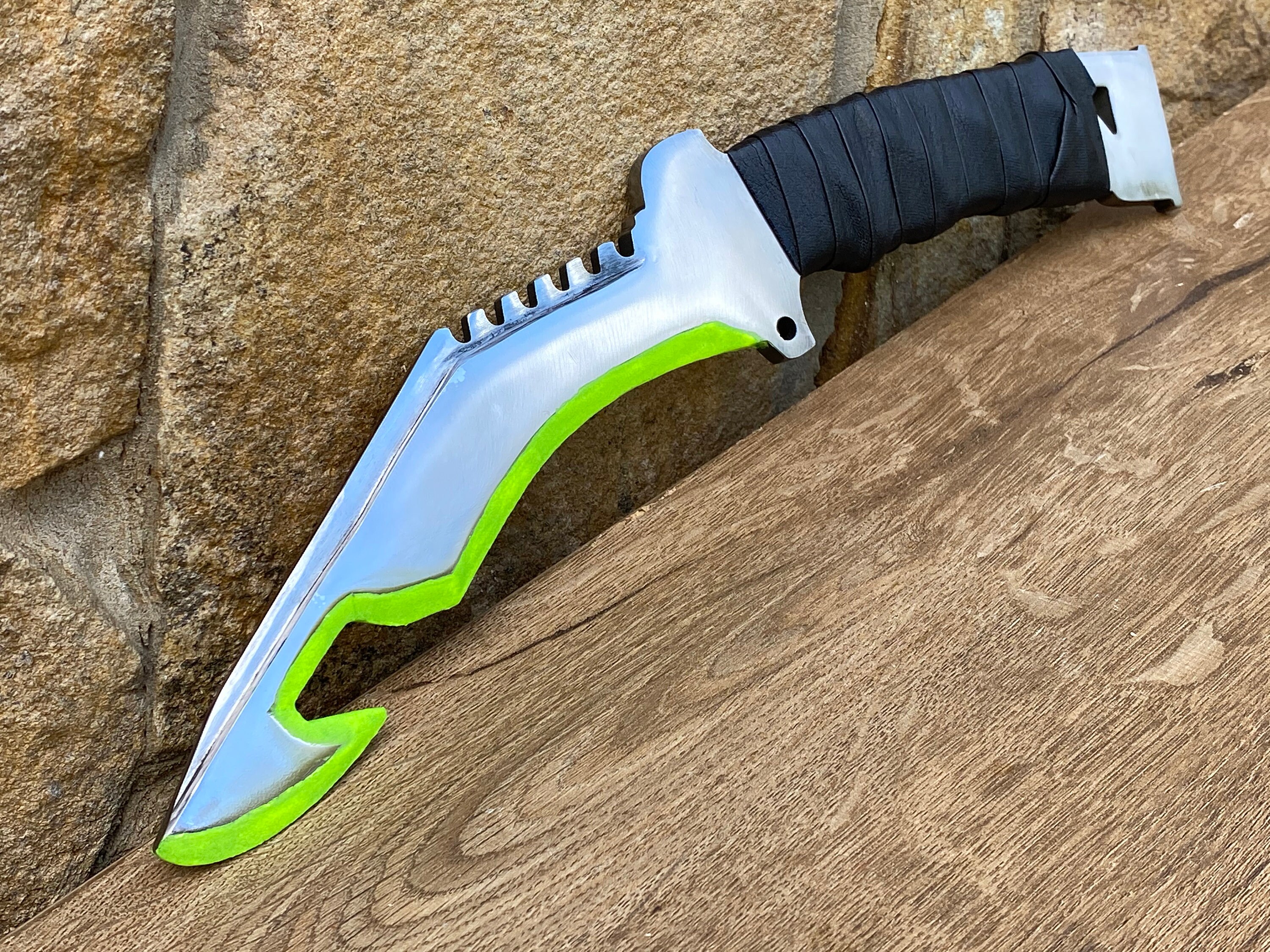 Bangalore Apex Legends Wraith heirloom knife Kunai steel Etsy