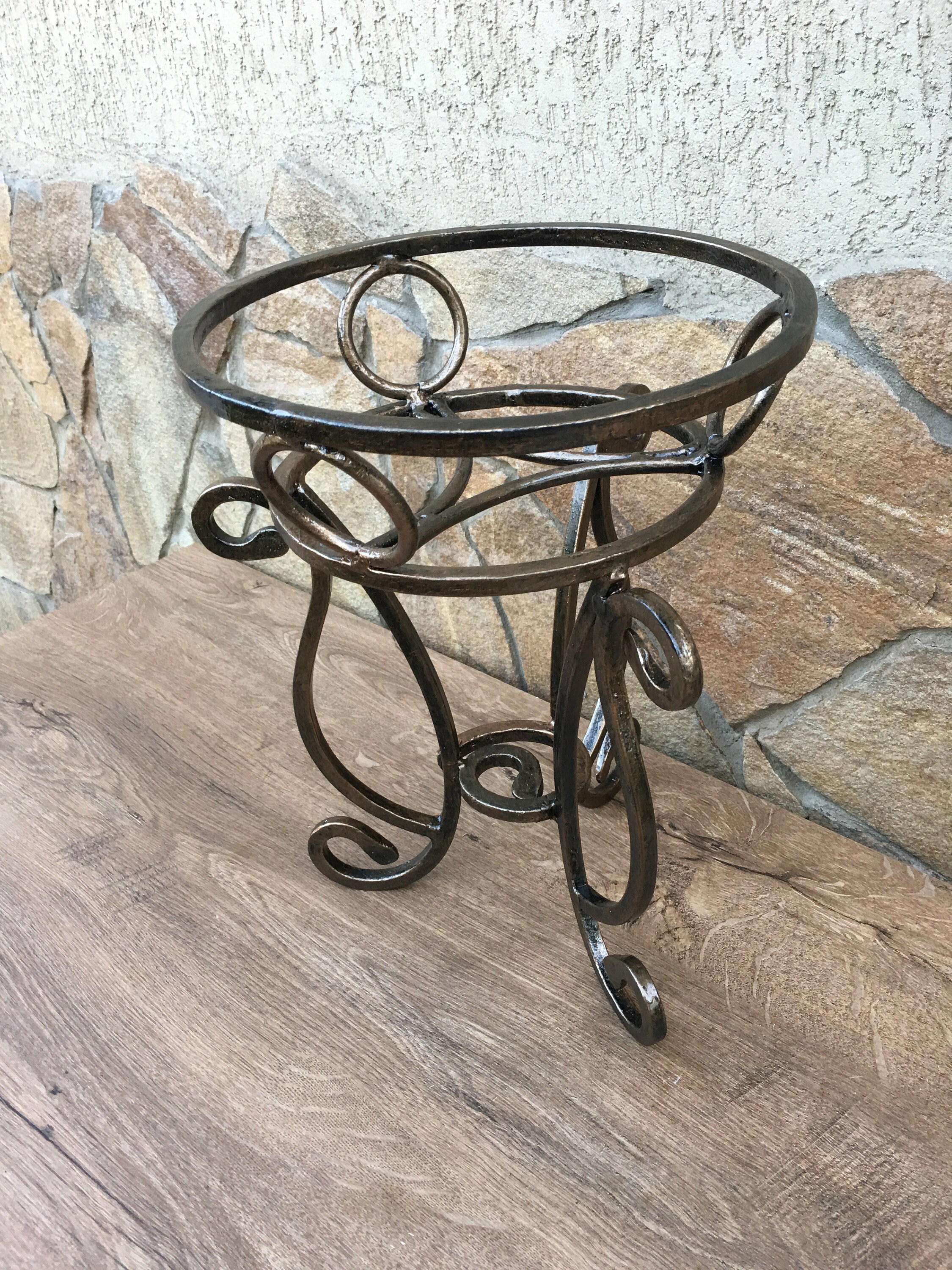 Plant stand outdoor plant stand 6th anniversary indoor Etsy